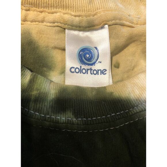 Camo Swirl Tie Dye Colortone T-shirt 100% Preshrunk Heavyweight Cotton New S - Picture 2 of 4